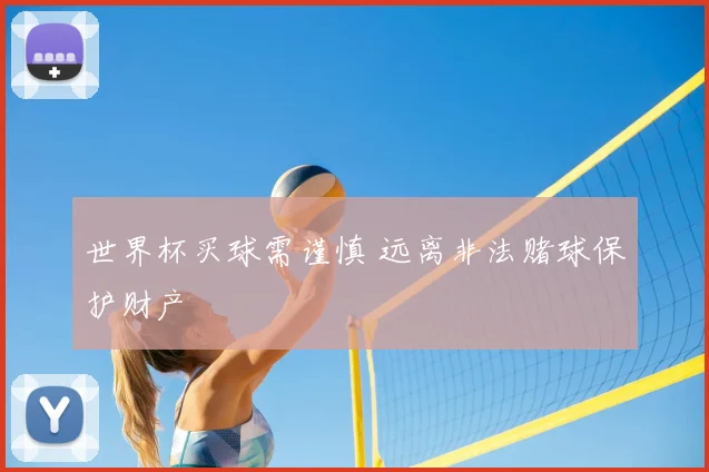世界杯买球需谨慎 远离非法赌球保护财产