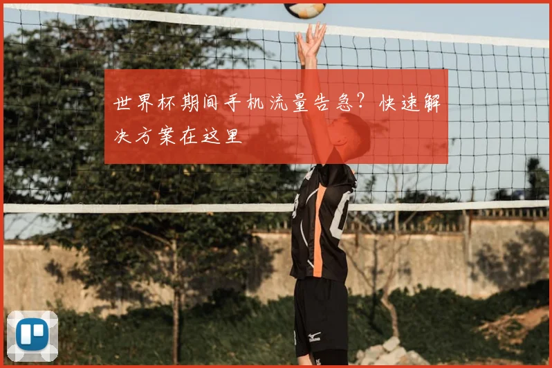 世界杯期间手机流量告急？快速解决方案在这里